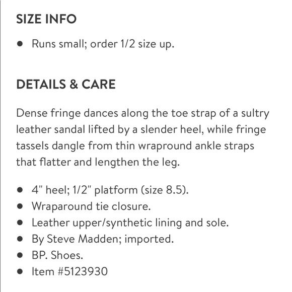 steve madden sassey sandals - Picture 8 of 8